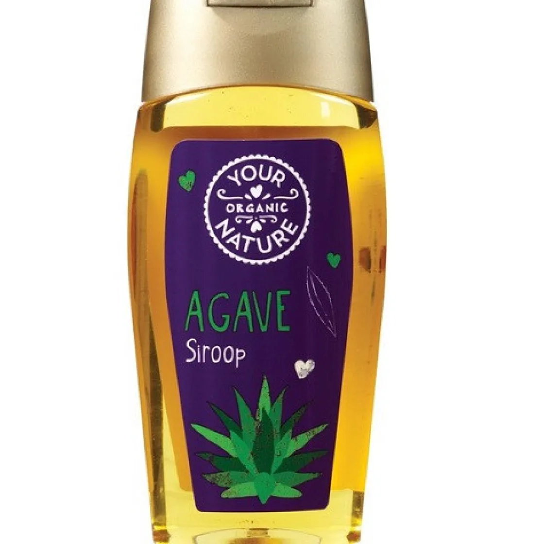 Your Organic Nature Agavesiroop Biologisch 250 ml* Suiker En Zout|Smaakstoffen