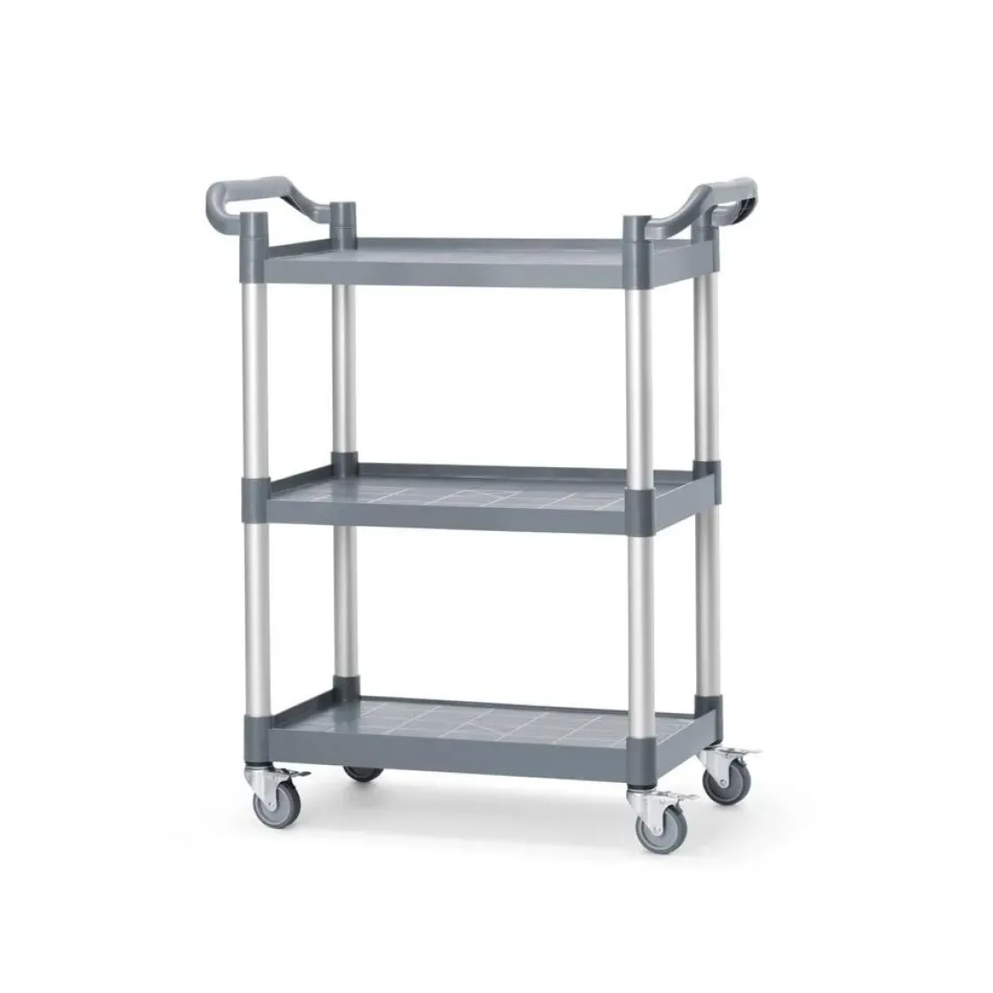 Hendi AmerBox Serveerwagen klein van polypropyleen - 3 planken* Horeca Opslag- En Serveersystemen