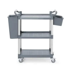 Hendi AmerBox Serveerwagen klein van polypropyleen - 3 planken* Horeca Opslag- En Serveersystemen