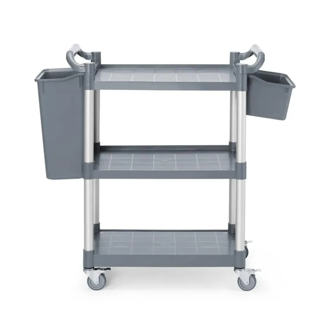 Hendi AmerBox Serveerwagen klein van polypropyleen - 3 planken* Horeca Opslag- En Serveersystemen