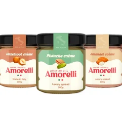 Amorelli Amandel Spread 190g* Chocolade Vullingen|Bonbonvullingen