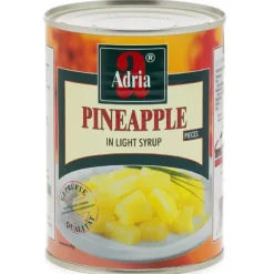 Overig Ananas Stukjes op Lichte Siroop 580g* Fruitvullingen