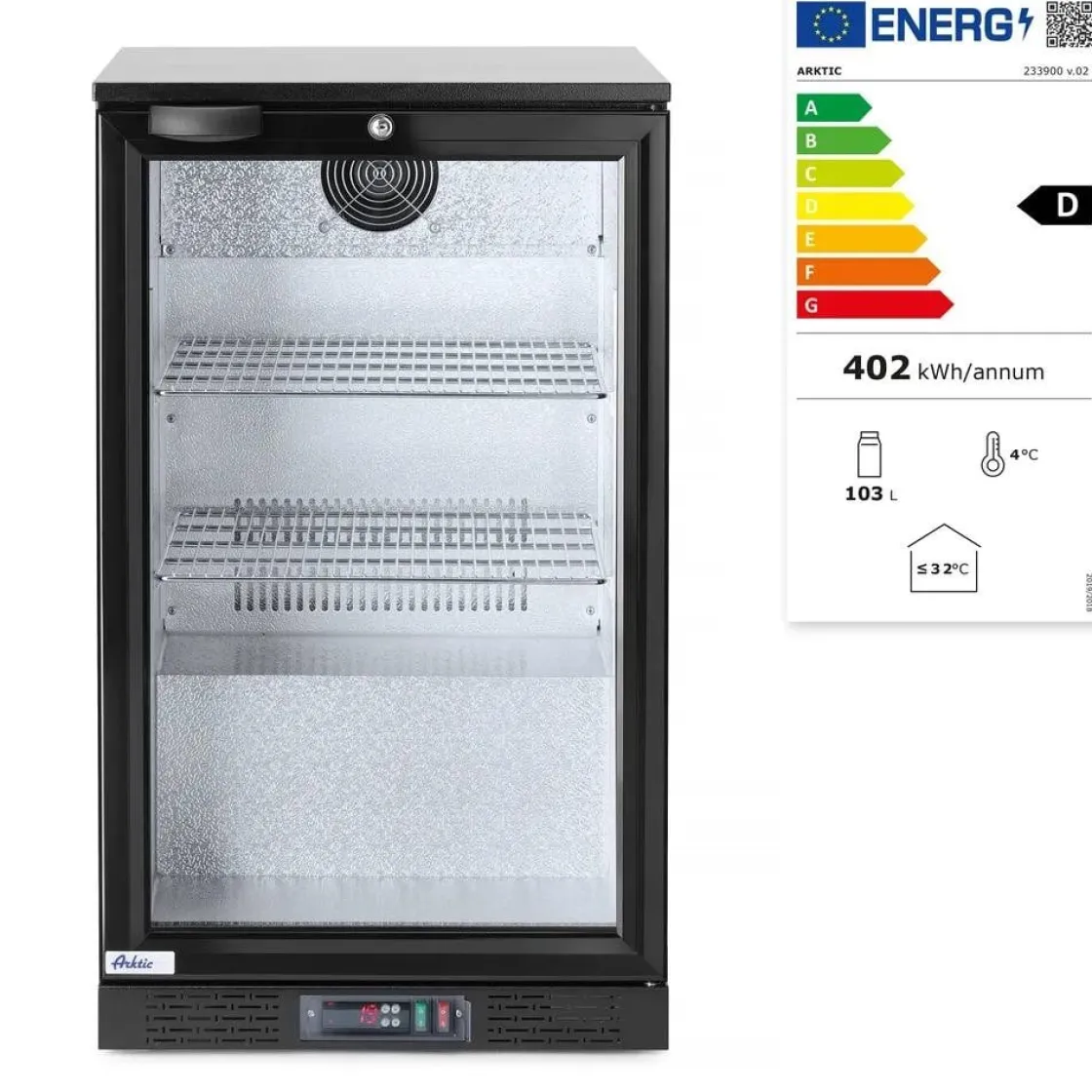 Hendi Arktic Backbar koelkast met enkele deur 500x530x(h)865mm* Keukenapparatuur