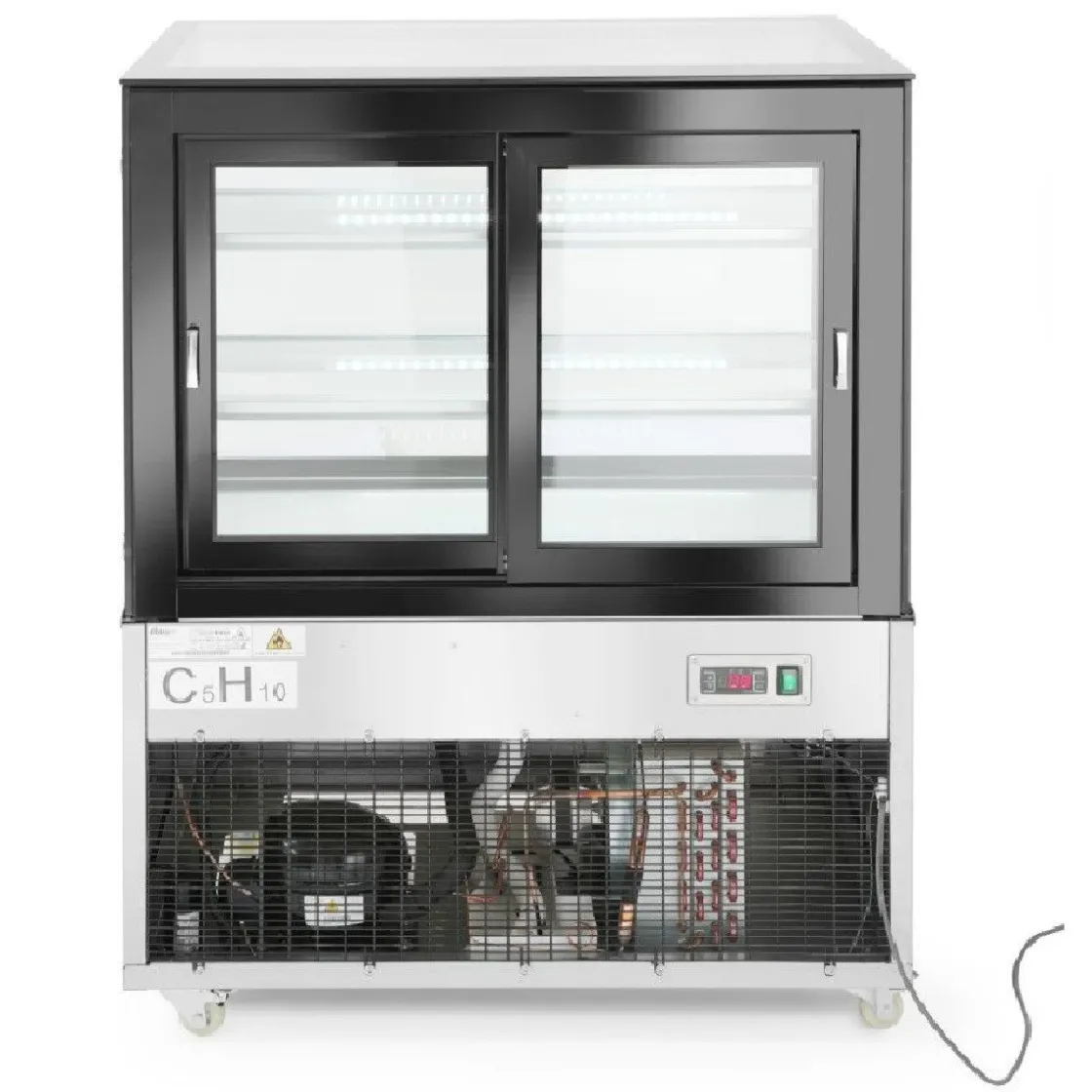 Hendi Arktic Koelvitrine met 2 schappen 300 Liter* Toonbankdisplays