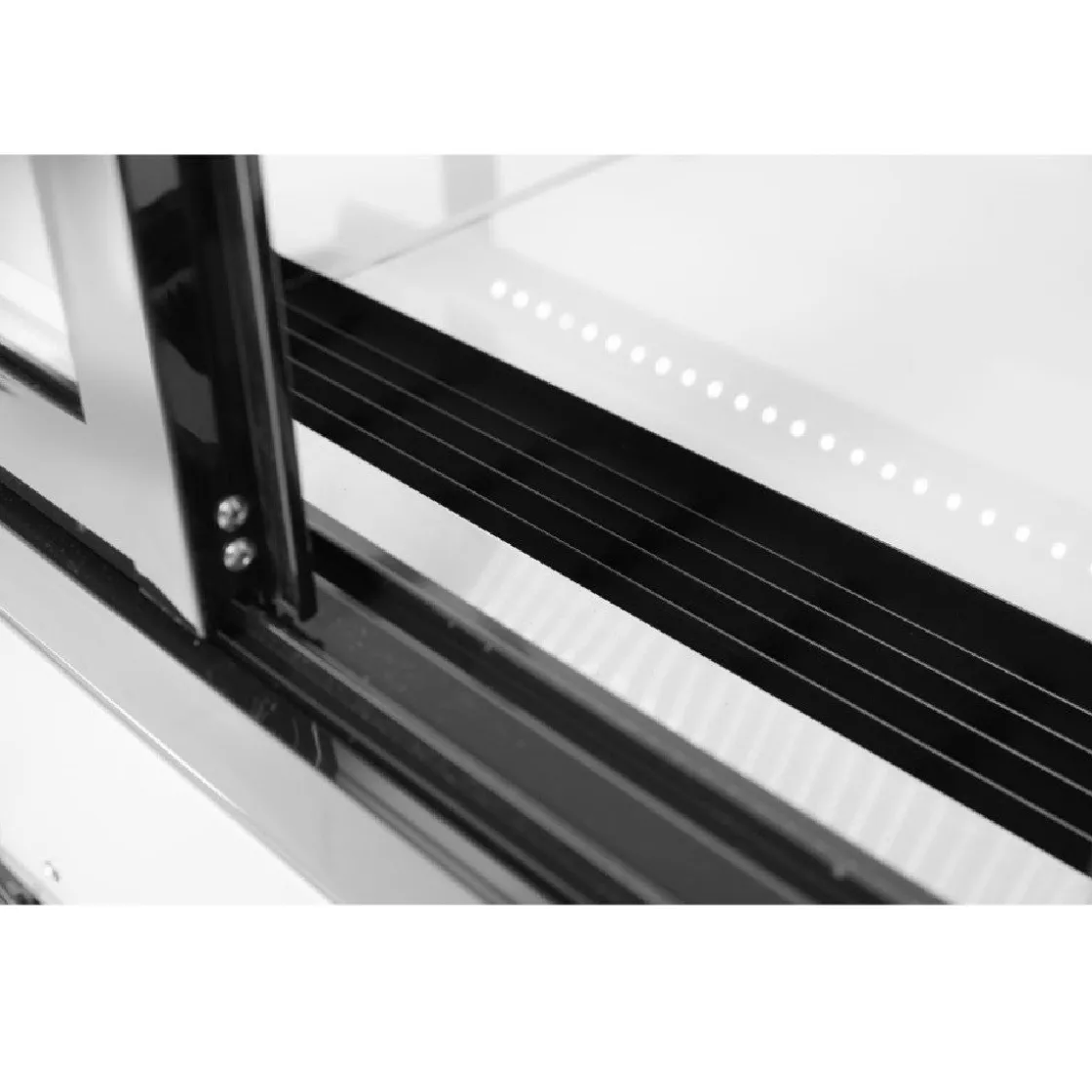 Hendi Arktic Koelvitrine met 2 schappen 300 Liter* Toonbankdisplays