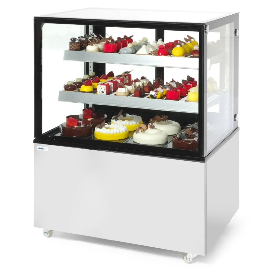 Hendi Arktic Koelvitrine met 2 schappen 300 Liter* Toonbankdisplays