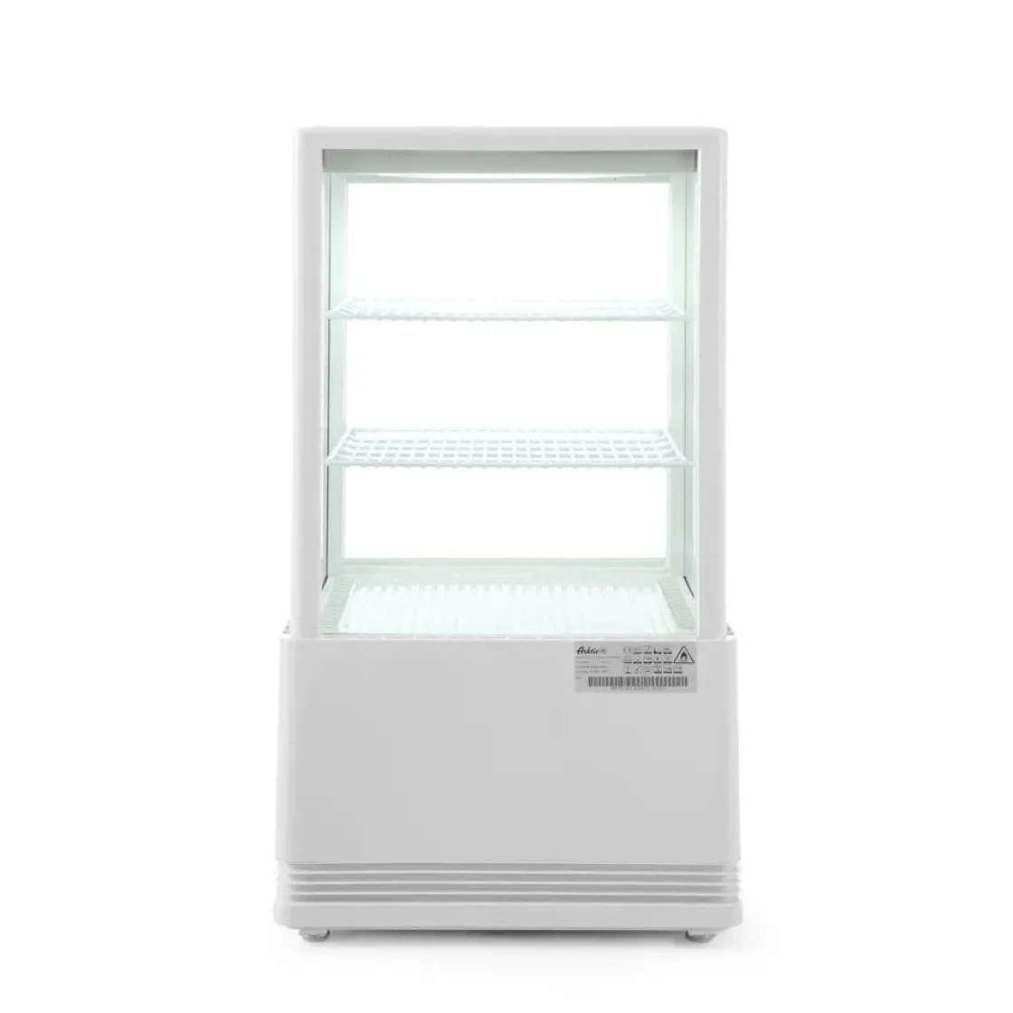 Hendi Arktic Koelvitrinekast Wit 58 Liter* Toonbankdisplays