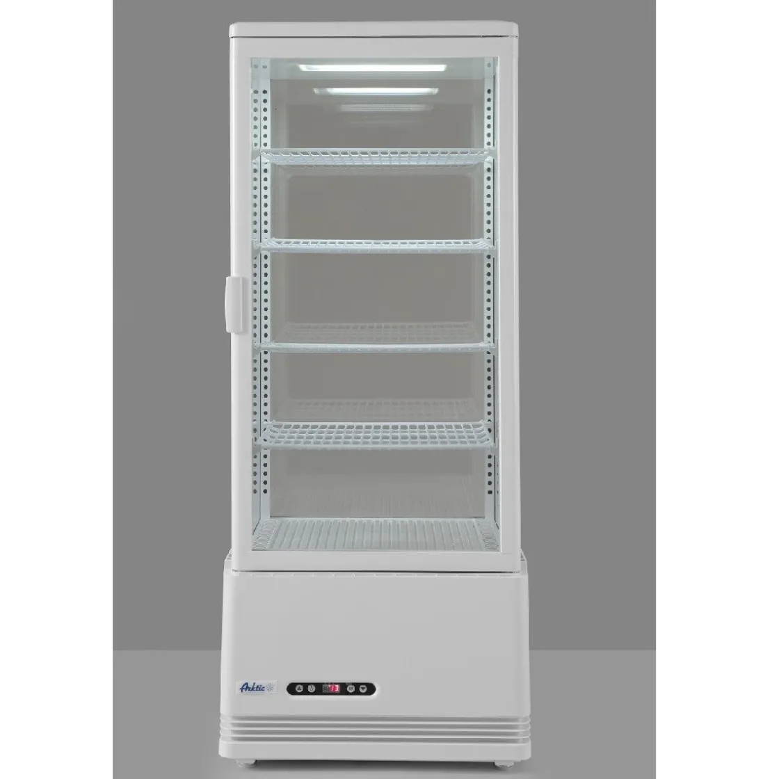 Hendi Arktic Koelvitrinekast Wit 98 Liter* Toonbankdisplays