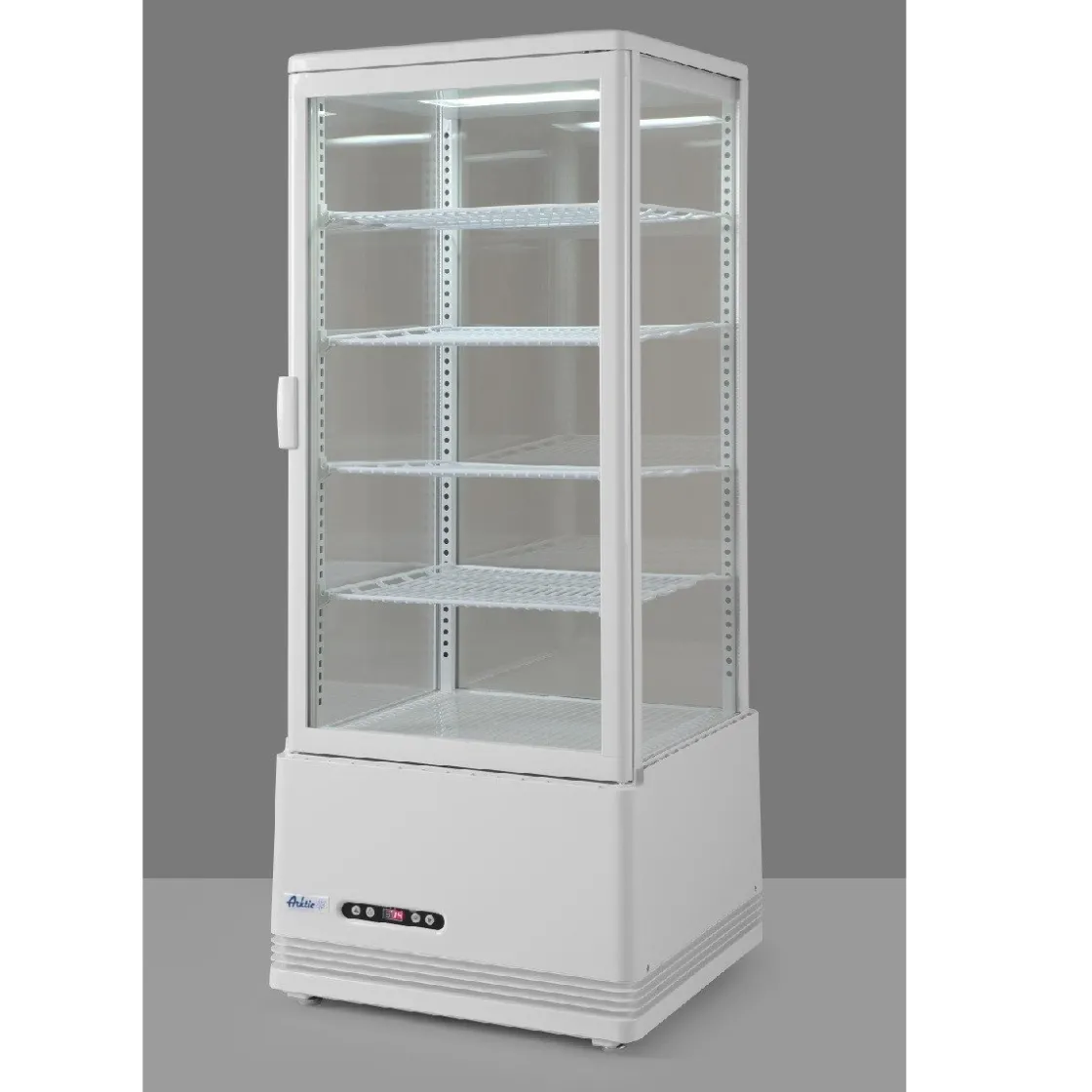 Hendi Arktic Koelvitrinekast Wit 98 Liter* Toonbankdisplays