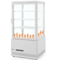 Hendi Arktic Koelvitrinekast Wit 68 Liter* Toonbankdisplays