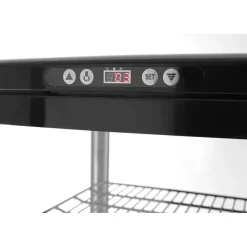 Hendi Arktic Koelvitrinekast Zwart 270 Liter* Toonbankdisplays