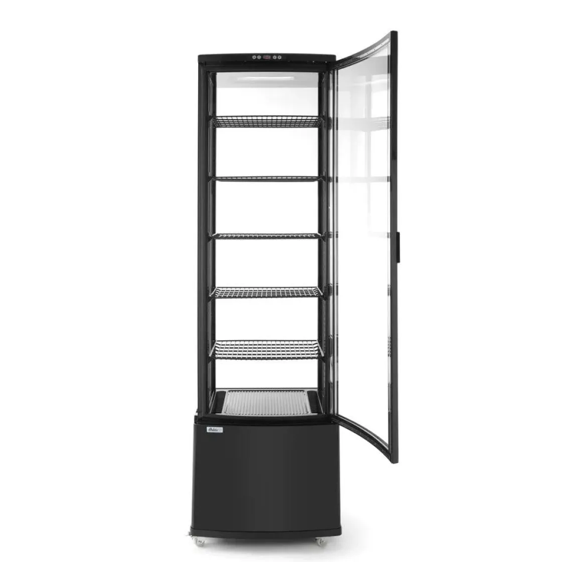 Hendi Arktic Koelvitrinekast Zwart 270 Liter* Toonbankdisplays