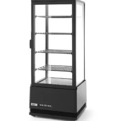 Hendi Arktic Koelvitrinekast Zwart 98 Liter* Toonbankdisplays