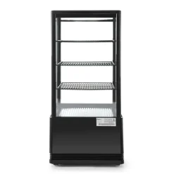 Hendi Arktic Koelvitrinekast Zwart 78 Liter* Toonbankdisplays