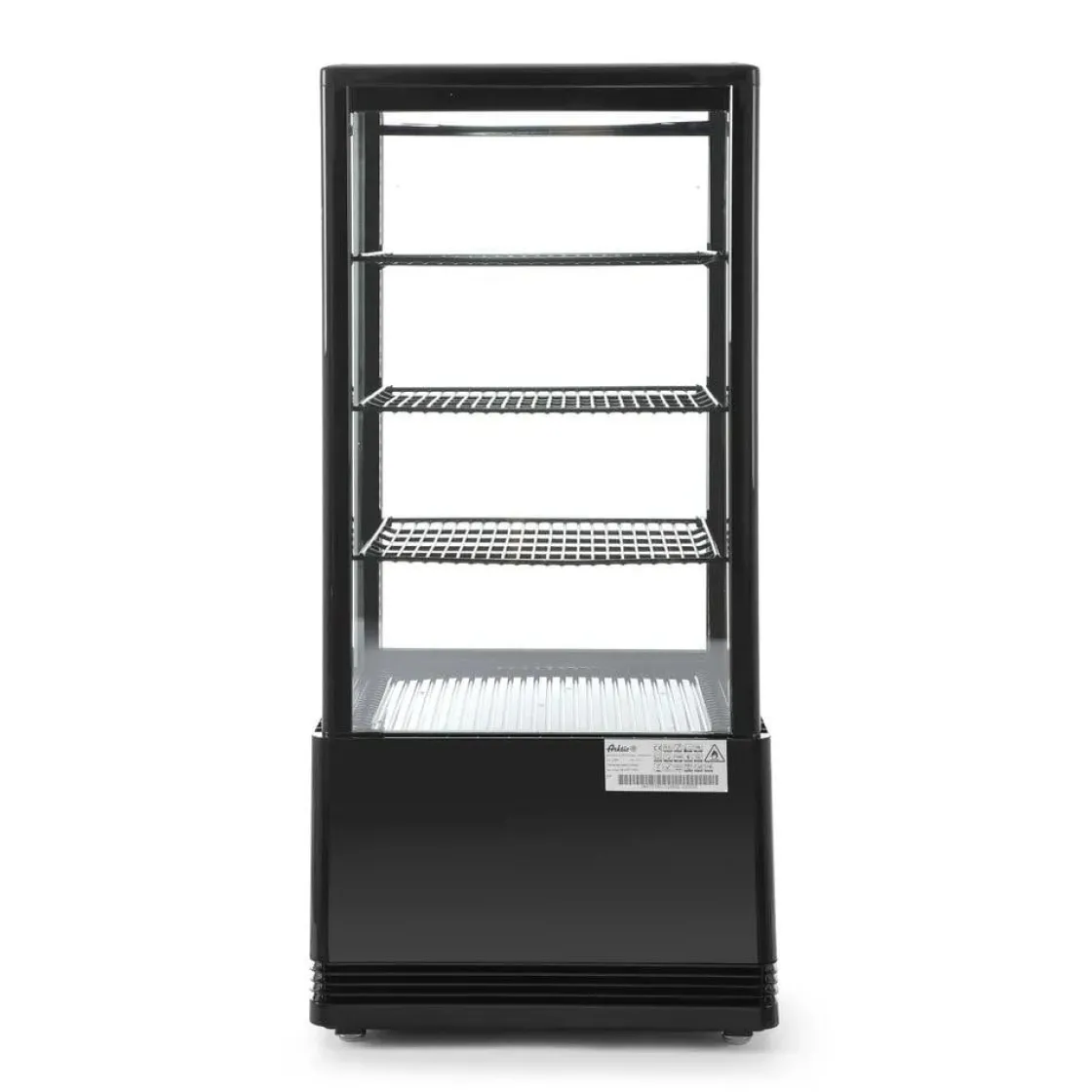 Hendi Arktic Koelvitrinekast Zwart 78 Liter* Toonbankdisplays