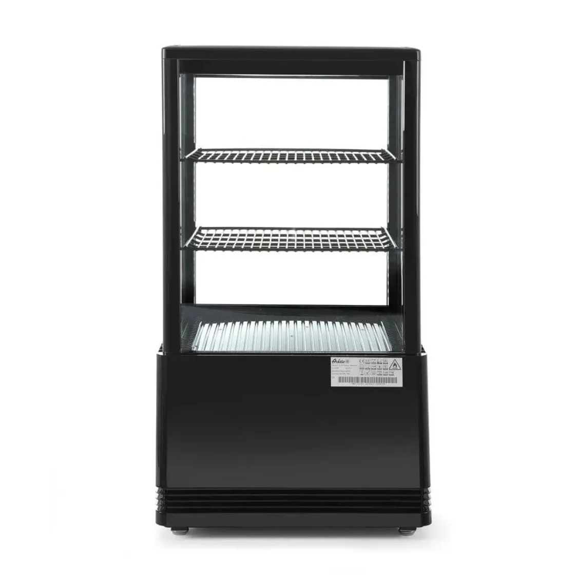 Hendi Arktic Koelvitrinekast Zwart 58 Liter* Toonbankdisplays