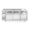 Hendi Arktic Vrieswerkbank met 3 deuren Kitchen Line 390L* Keukenapparatuur