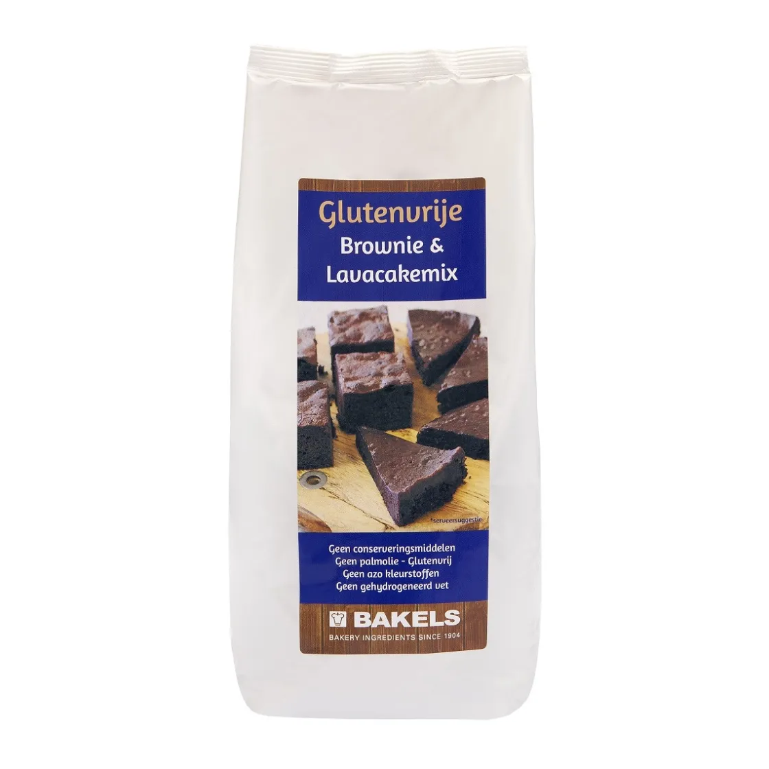 Bakels Brownie & Lavacakemix Glutenvrij 1kg* Banketmixen|Bekijk Alle Mixen