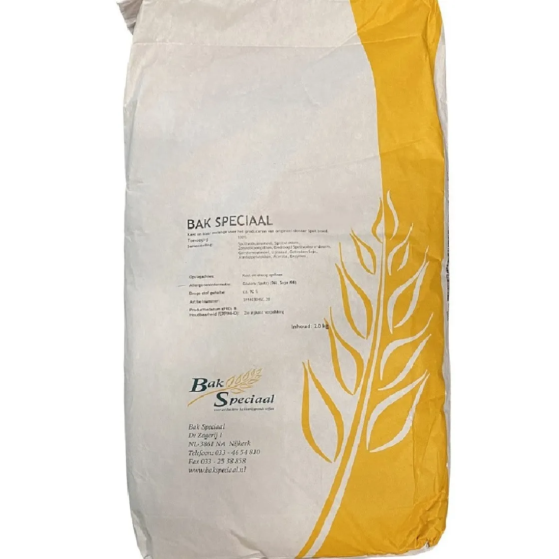 Bak Speciaal Bakspeciaal Honing Speltmix Broodmix 20kg* Broodmixen|Bekijk Alle Mixen