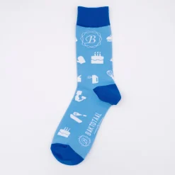 Baktotaal Sokken Blauw* Schorten En Sloven