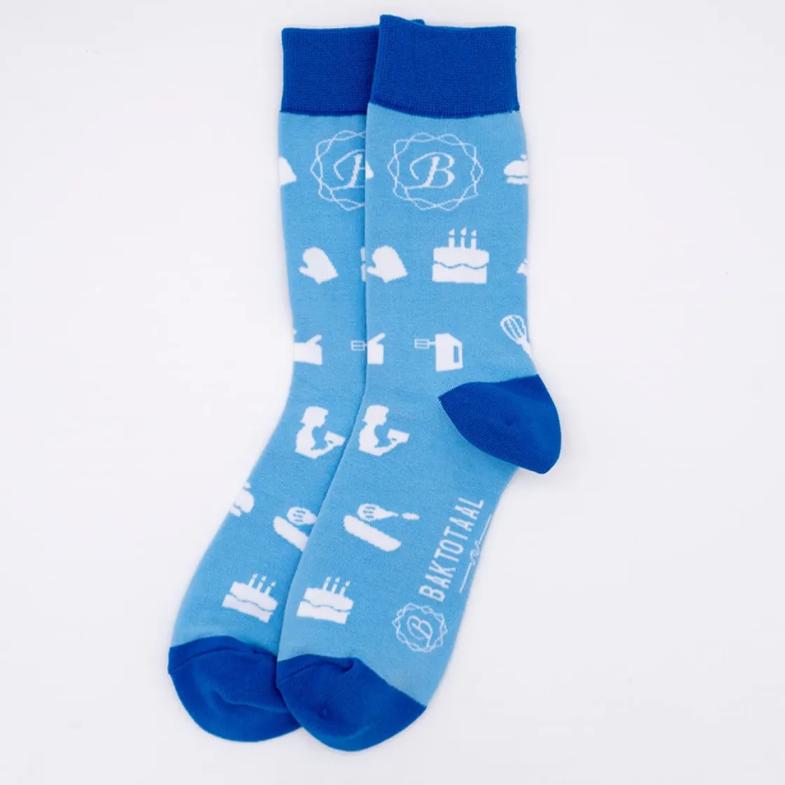 Baktotaal Sokken Blauw* Schorten En Sloven