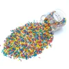 Happy Sprinkles Bakvaste Sugar Strands Mix 80g* Eetbare Strooisels