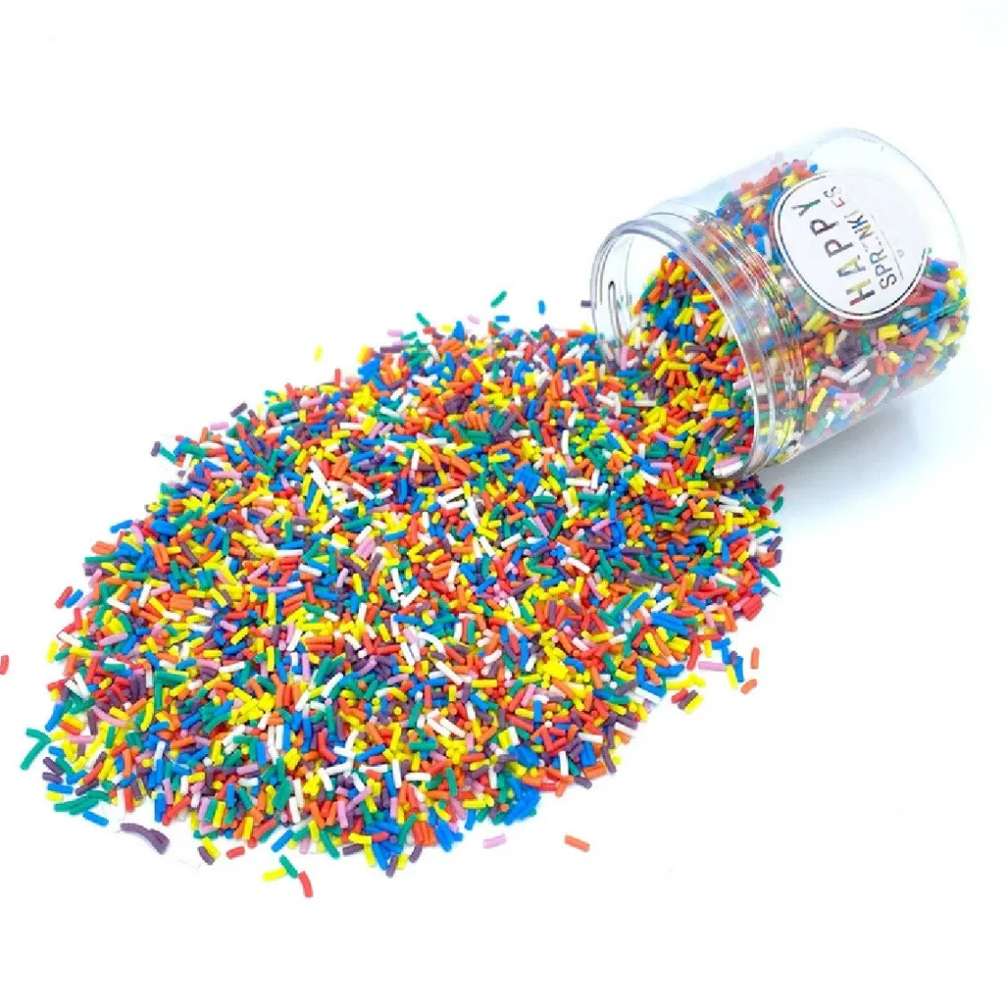 Happy Sprinkles Bakvaste Sugar Strands Mix 80g* Eetbare Strooisels
