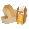 Decora Bakvorm Brood 15,3x8,8x6(h)cm (5 stuks)* Bakvormen Papier