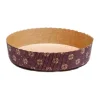 Overig Bakvorm Karton Rond Ø15,5x3,5cm Bruin/Goud (per stuk)* Bakvormen Papier