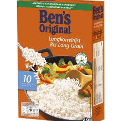 Ben's Original Witte Langkorrelrijst 2kg* Zaden, Granen, Noten En Vruchten