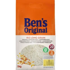 Ben's Original Witte Langkorrelrijst 5kg* Zaden, Granen, Noten En Vruchten