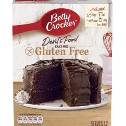 Betty Crocker Devil's Food Cakemix (Glutenvrij) 425g* Banketmixen|Bekijk Alle Mixen