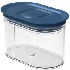 Biesse Bewaardoos Ovaal Luchtdicht Blauw 0,75L* Voorraadpotten En Bewaardozen