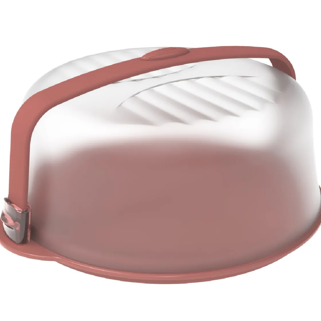 Biesse Transportdoos Taart Rood Ø30x10cm* Taart Transportdozen|Taartdozen