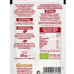 BioVegan Ei-Vervanger Poeder Biologisch 20g* Hulpstoffen