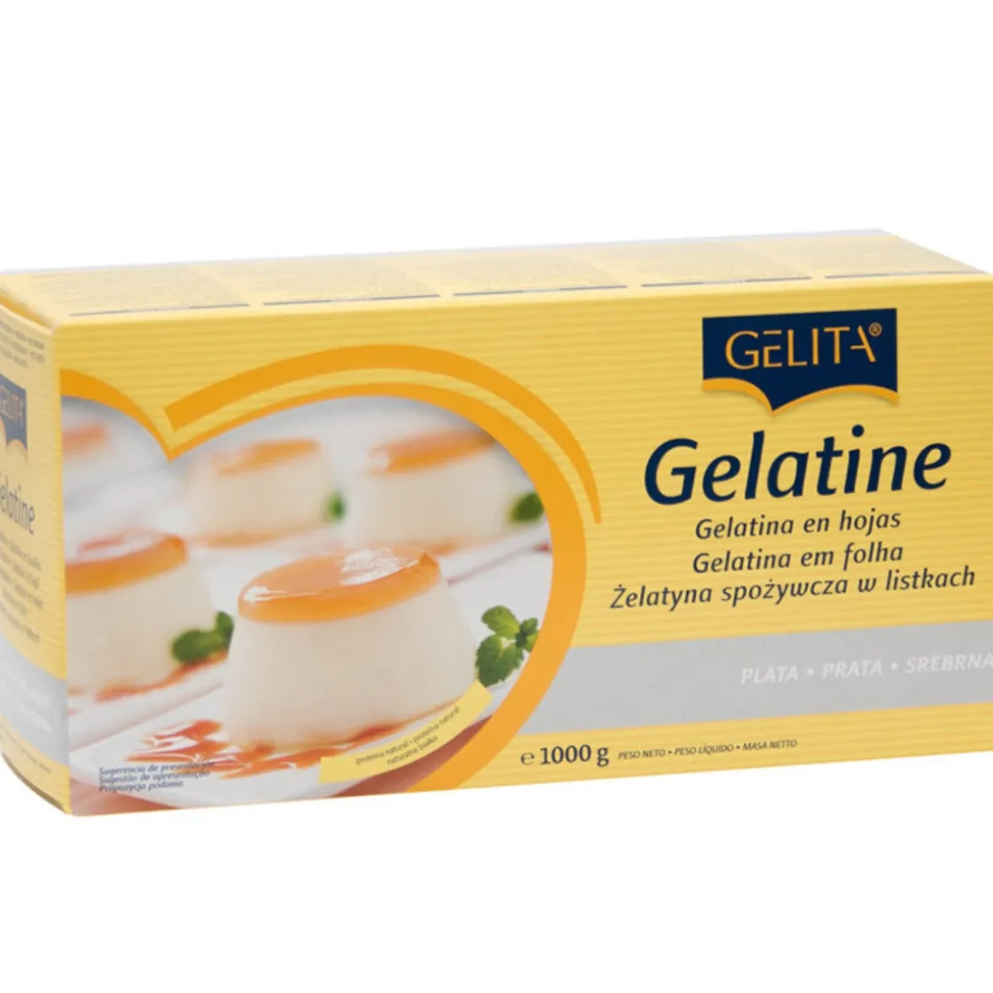 Overig Bladgelatine Zilver 1kg* Hulpstoffen