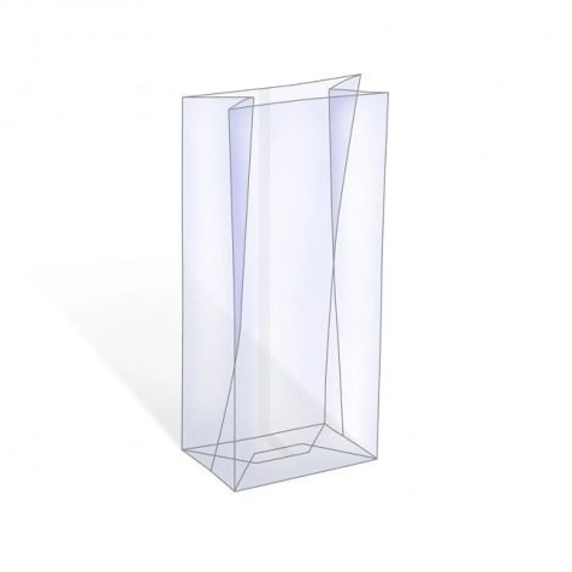 Overig Blokbodemzak 80 + 40 x 270mm 1000st.* Chocolade Verpakkingen|Zakken