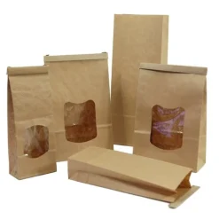 Overig Blokbodemzak Kraft Klein Hersluitbaar 88x47x260mm* Chocolade Verpakkingen|Zakken