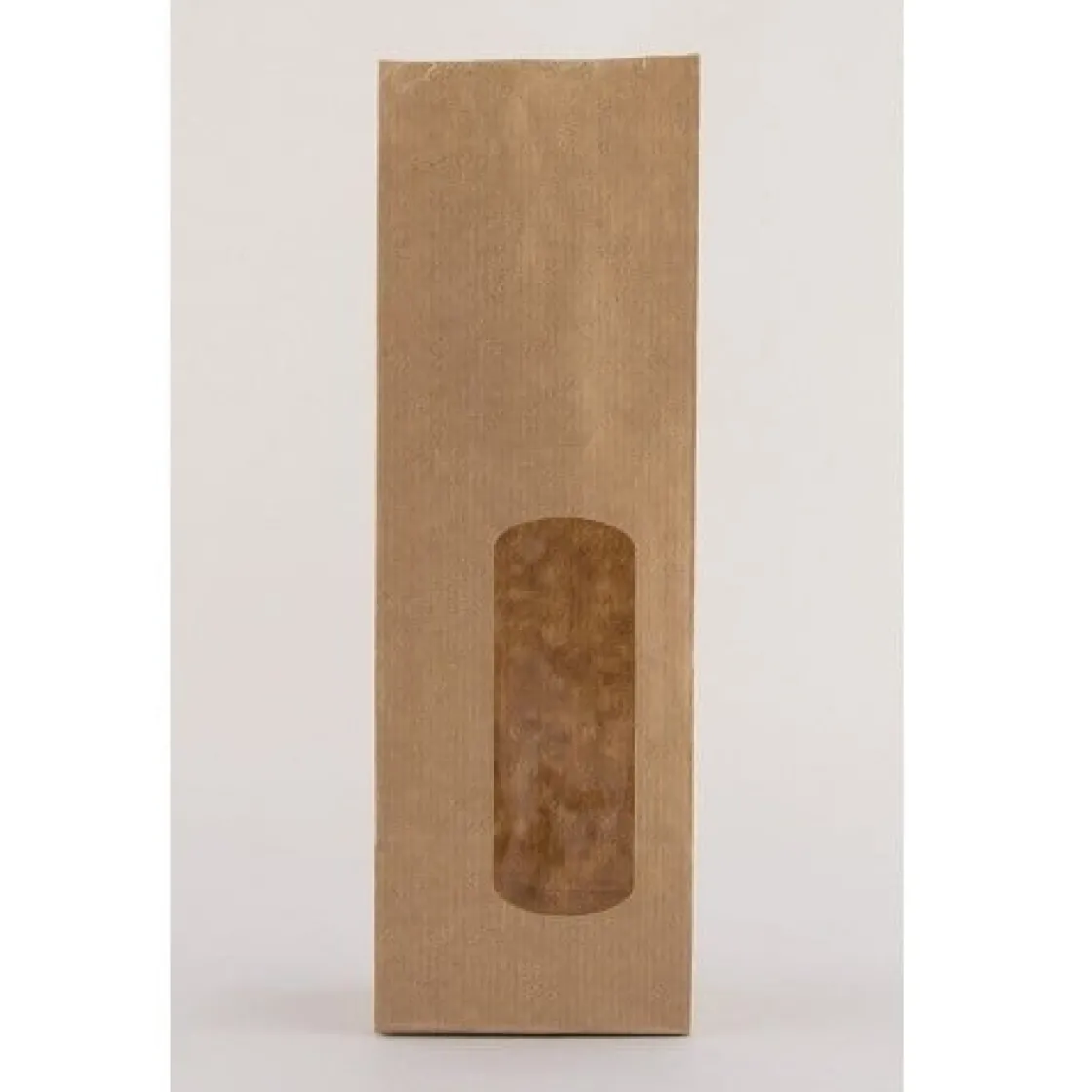 Overig Blokbodemzak Papier Kraft 70 + 40 x 200mm 50st.* Chocolade Verpakkingen|Zakken