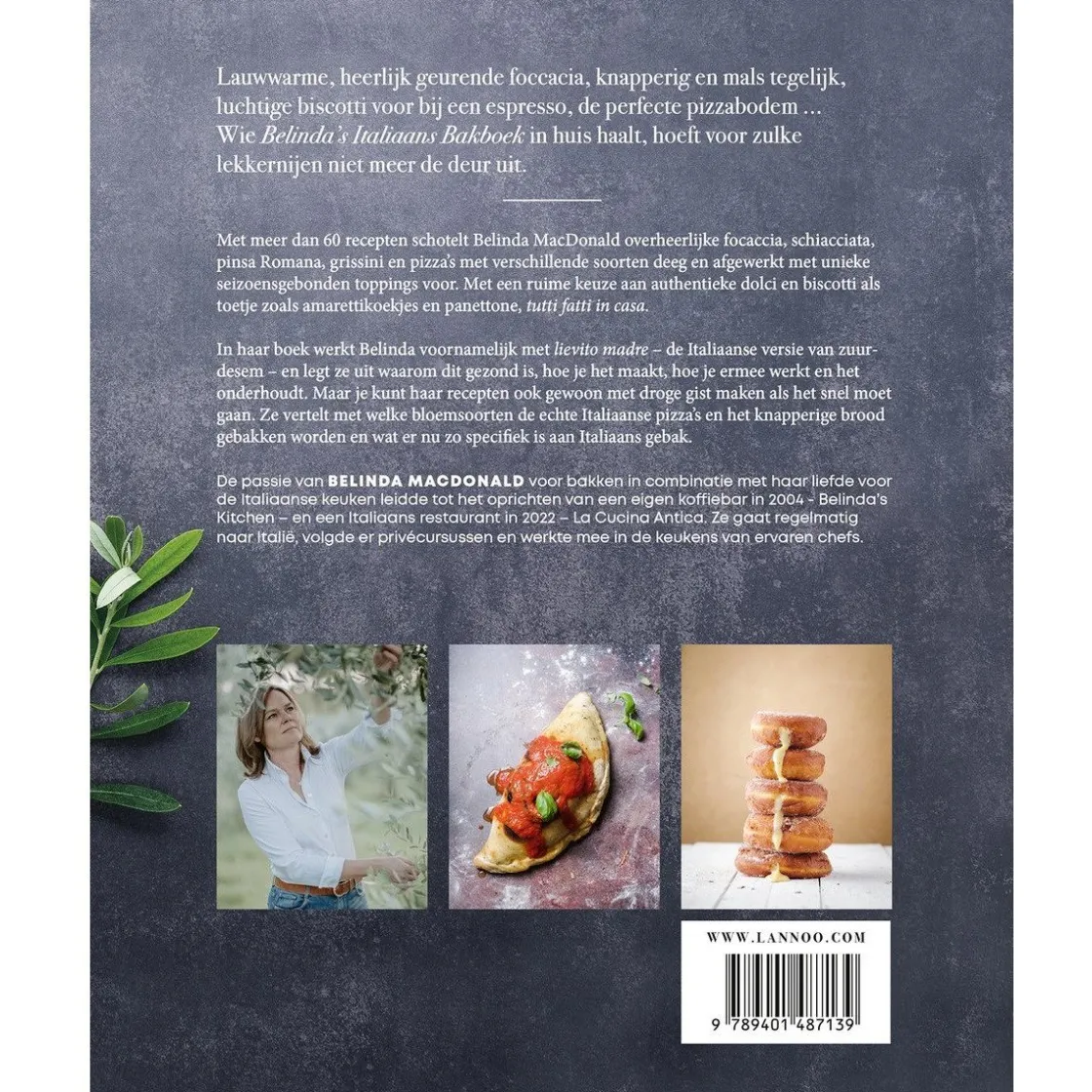 Boek: Belinda's Italiaans Bakboek* Bakboeken
