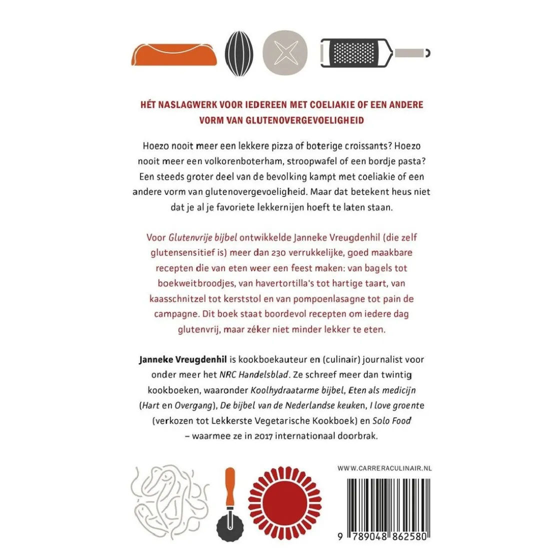 Boek: Glutenvrije Bijbel* Bakboeken