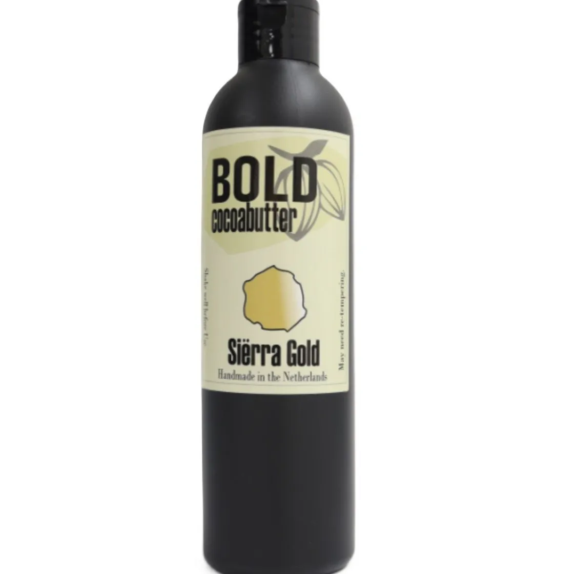 Bold Cacaoboter Gekleurd Sierra Gold Glitter 230g* Chocolade Kleurstoffen|Chocolade Kleurstoffen