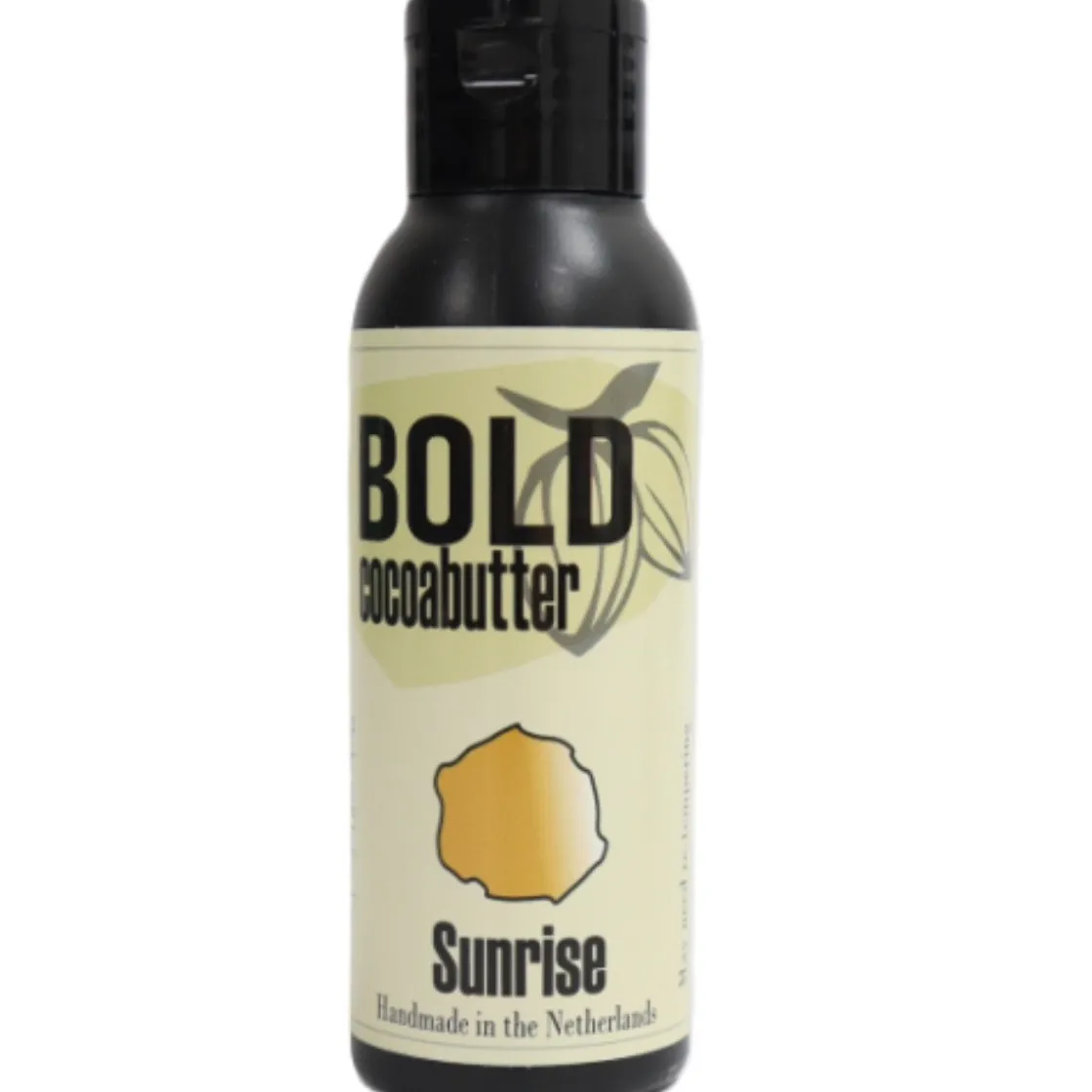 Bold Cacaoboter Gekleurd Sunrise Glitter 80g* Chocolade Kleurstoffen|Chocolade Kleurstoffen