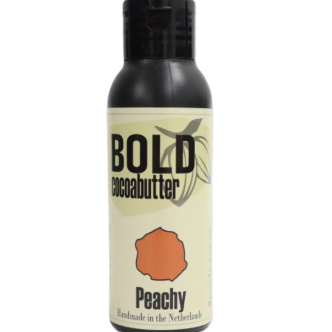 Bold Cacaoboter Gekleurd Peachy 80g* Chocolade Kleurstoffen|Chocolade Kleurstoffen