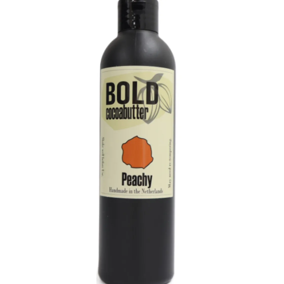 Bold Cacaoboter Gekleurd Peachy 230g* Chocolade Kleurstoffen|Chocolade Decoraties
