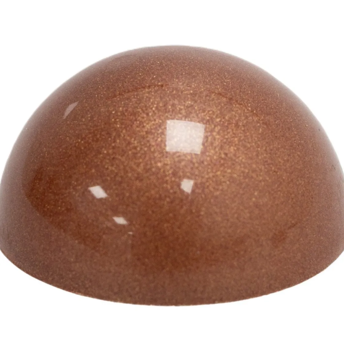 Bold Cacaoboter Gekleurd Copper Glitter 230g* Chocolade Kleurstoffen|Chocolade Kleurstoffen