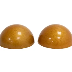 Bold Cacaoboter Gekleurd Amber Glitter 80g* Chocolade Kleurstoffen|Chocolade Kleurstoffen