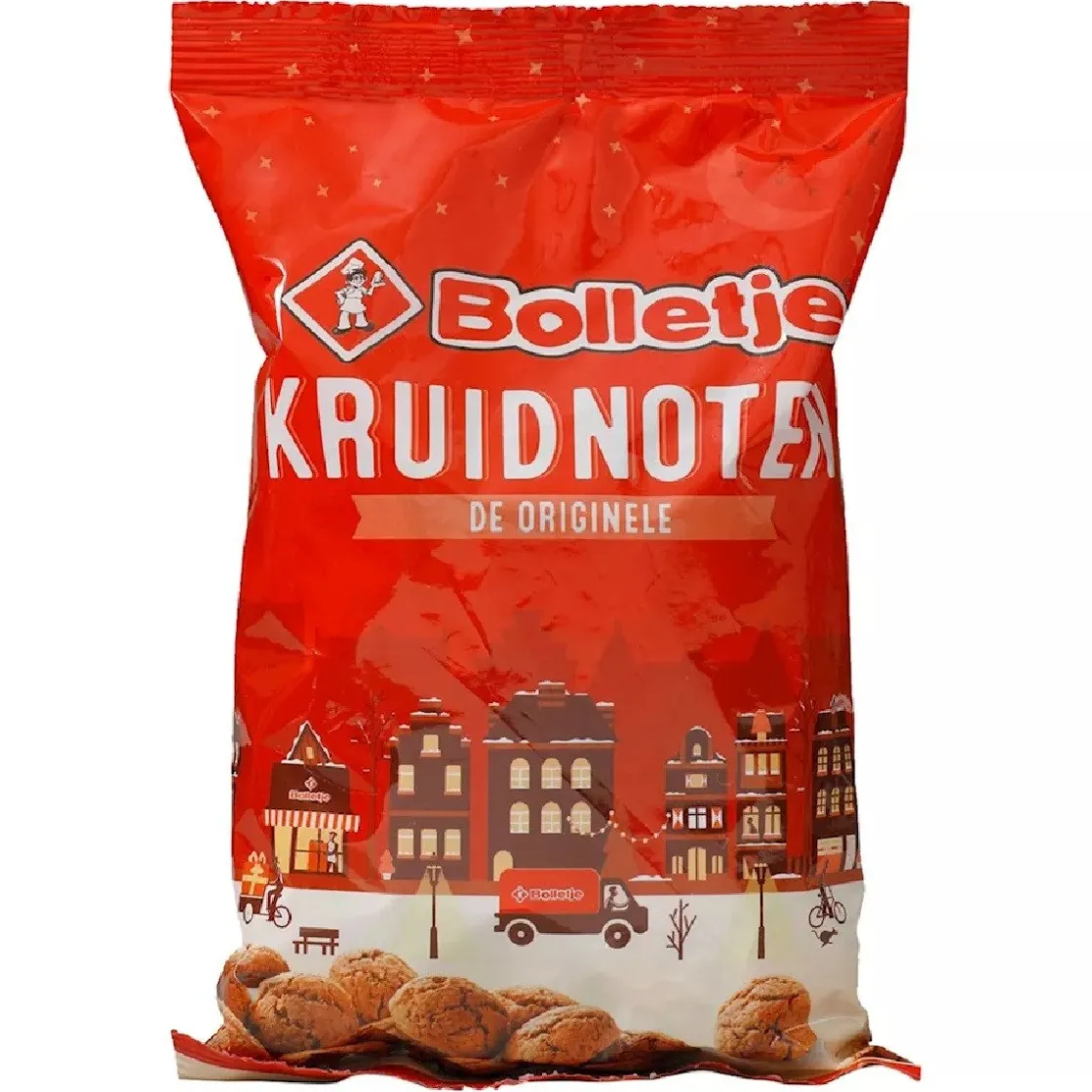 Overig Bolletje Kruidnoten Naturel 1kg* Snoepgoed|Eetbare Strooisels