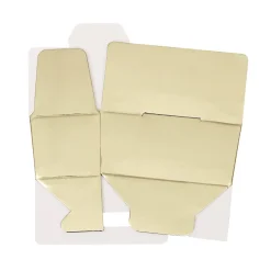 BrandNewCake Bonbondoosje Goud Metallic -2 bonbons- 25 stuks* Chocolade Verpakkingen|Bonbon Doosjes