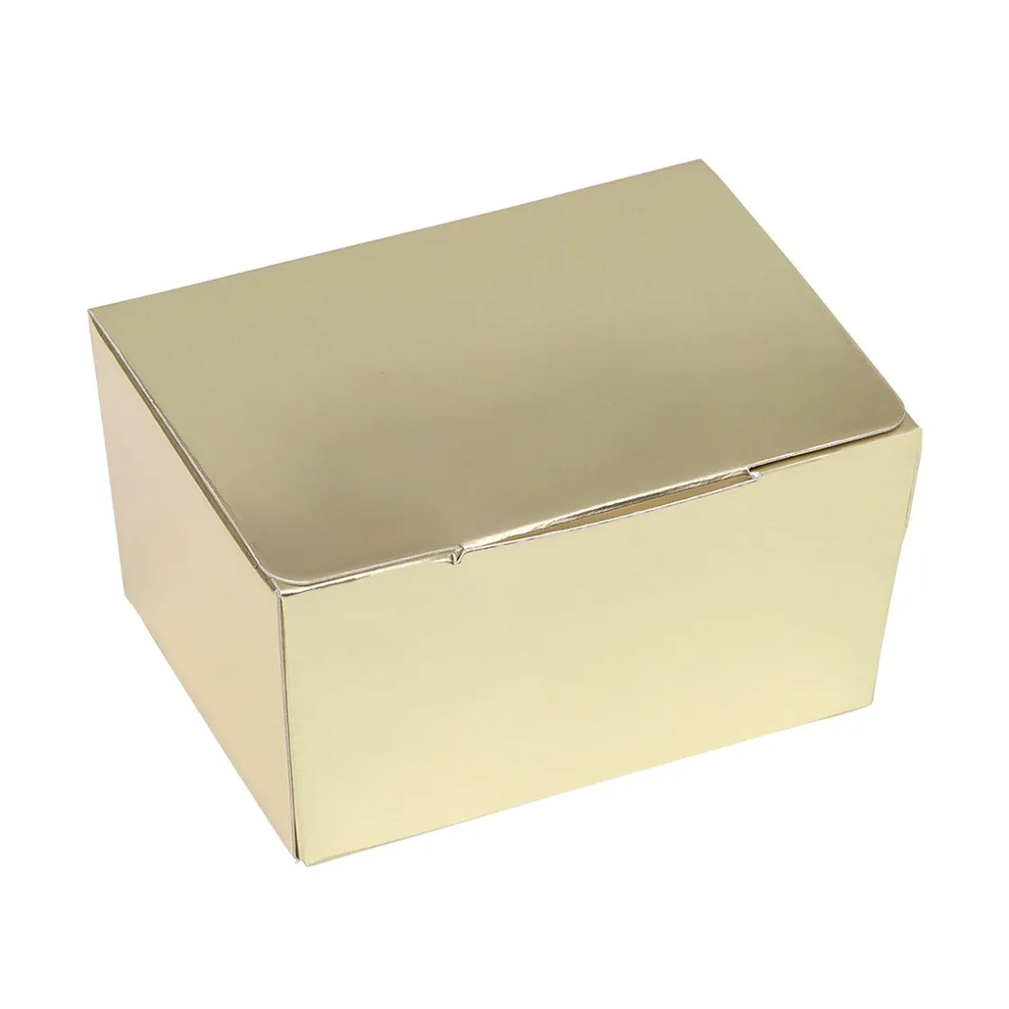 BrandNewCake Bonbondoosje Goud Metallic -125 gram- 25 stuks* Chocolade Verpakkingen|Bonbon Doosjes